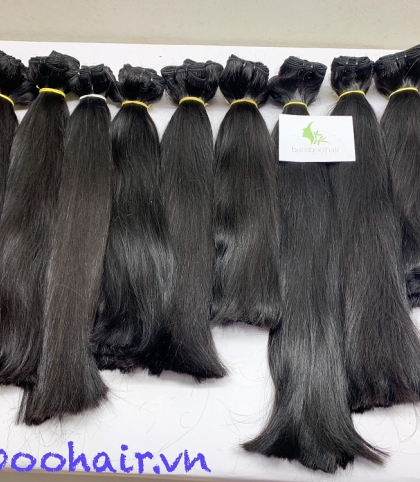 Weft hair straing 